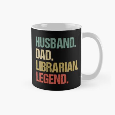 Librarian Husband Dad And Legend Mug