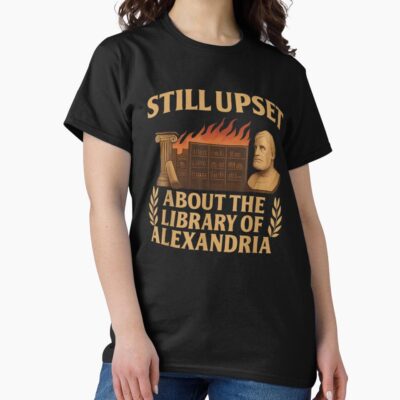 Library Of Alexandria Ancient History Nerd T-shirt