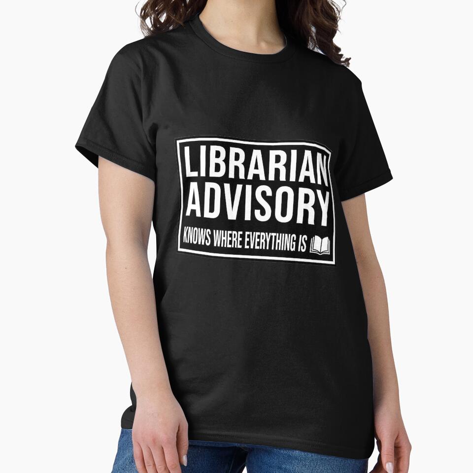 ssrcoclassic_teewomens_0210101001c5ca27c6frontproduct_squarex1000 - Librarian Gifts