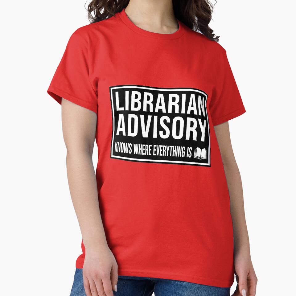 ssrcoclassic_teewomens_02dd21218219e99865frontproduct_squarex1000 - Librarian Gifts