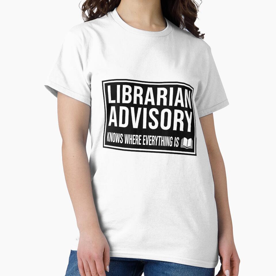 ssrcoclassic_teewomens_02fafafaca443f4786frontproduct_squarex1000 - Librarian Gifts