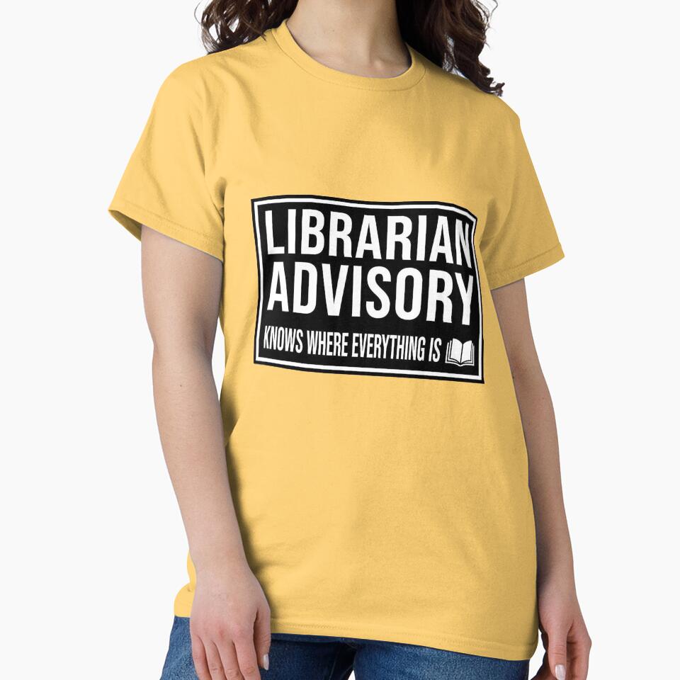 ssrcoclassic_teewomens_02ffcf6eda6eb664a1frontproduct_squarex1000 - Librarian Gifts