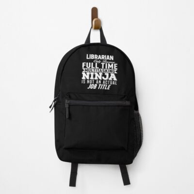 Librarian Life Among Books Backpack