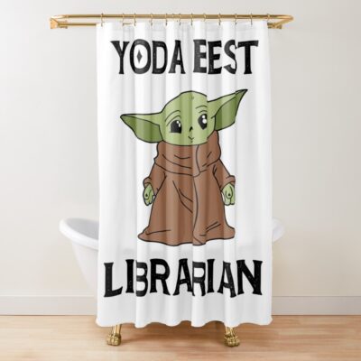 Proud Librarian Dad And Husband Shower Curtain