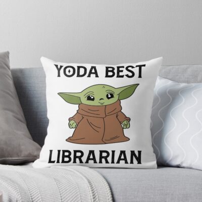 Proud Librarian Dad And Husband Throw Pillow