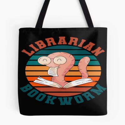 Librarian Bookworm For Book Lovers Tote Bag